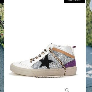 Shu Shop - Rina - High Top Glitter Sneakers